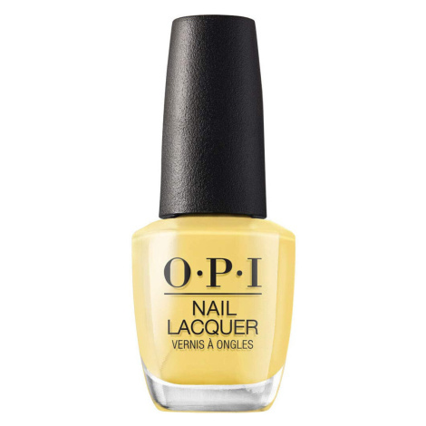 Opi  Nail polishes Nail Lacquer  Nechtové doplnky Žltá