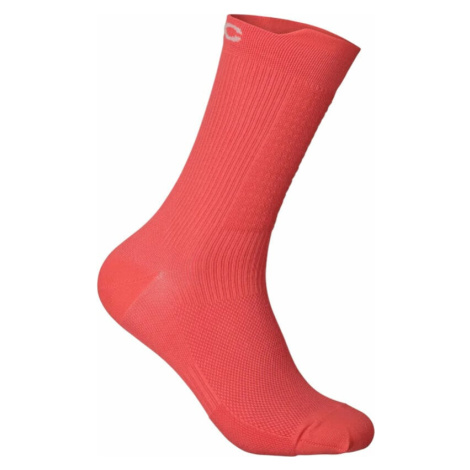 POC Lithe MTB Sock Mid Ammolite Coral S Cyklo ponožky