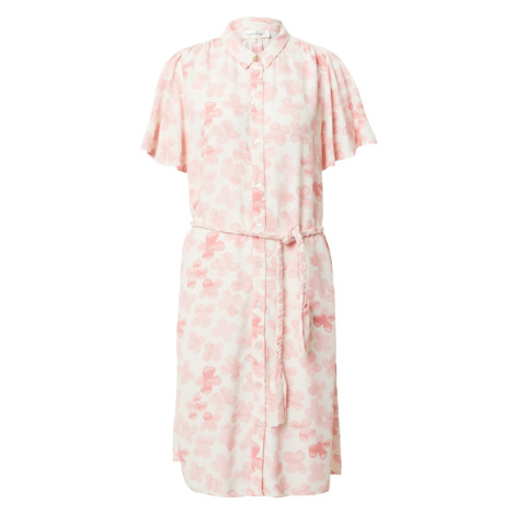 Fabienne Chapot Košeľové šaty  ružová / staroružová / biela