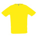 SOĽS Sporty Pánske tričko s krátkym rukávom SL11939 Lemon
