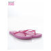 Fashionable and comfortable pink women´s sandals for the beach