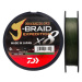 Daiwa splietaná šnúra j-braid expedition x8e dark green 150 m - 0,18 mm 12,3 kg