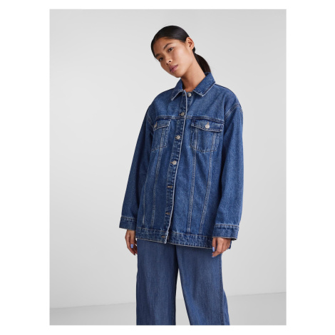 Blue Women's Oversize Denim Jacket Pieces Tika - Women's