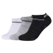 ČIERNO-SIVO-BIELY SET PONOŽIEK SKECHERS 3PPK MESH VENTILATION SOCKS SK43022-9996