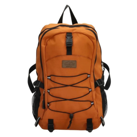 Beagles Oranžový objemný batoh do školy „Grip“ 12L