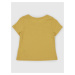 Detské tričko s logom GAP Žltá