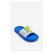 Kids Dinosaur T-Rex Slides Dark Blue Bernis