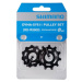 SHIMANO kladky pre prehadzovačku - PULLEYS RDR8000/8050 - čierna