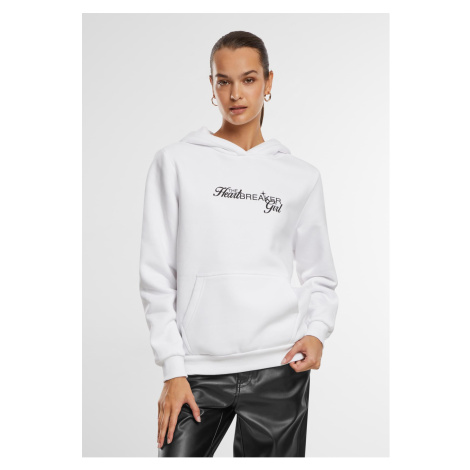 Women's hoodie Heartbreaker Girl white mister tee