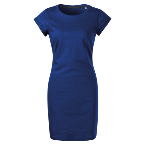 Malfini Freedom Dámske bavlnené šaty 178 kráľovská modrá