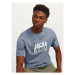 Jack&Jones Tričko Map 12257908 Modrá Regular Fit