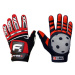 FREEZ GLOVES G-180 SR Florbalové brankárske rukavice, červená, veľkosť
