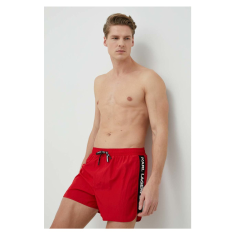 Plavkové šortky Karl Lagerfeld