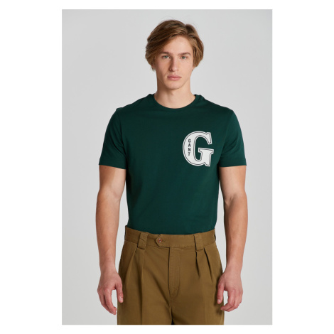 TRIČKO GANT G GRAPHIC T-SHIRT zelená