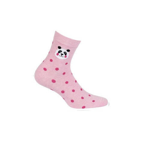 Gatta G44.01N Cottoline girls' socks patterned 33-38 rose 392