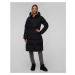 Dámsky čierny Páperový Kabát Woolrich Matt Stretch Long Puffer Parka