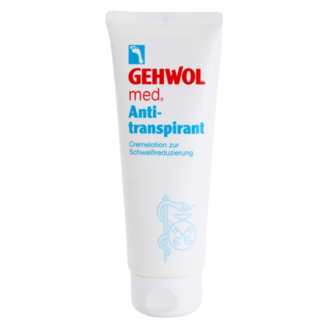 Gehwol Med krémový antiperspirant redukujúci potenie na nohy