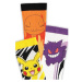 Ponožky Pokémon - Pikachu, Charmander, Gengar 43/46 (3 kusy)