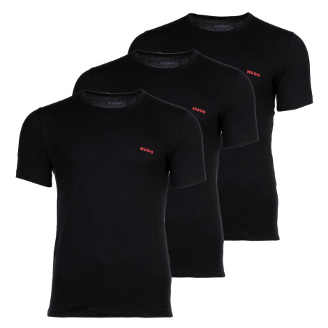 HUGO Tričko  červená / čierna Hugo Boss