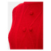 Brave Soul Úpletové šaty LKD-555BERNARD Červená Regular Fit