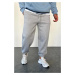 84184 Dewberry 3 Thread Mens Sweatpants-GREY