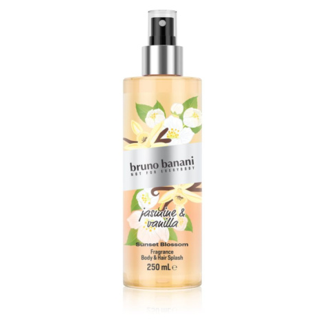 Bruno Banani Sunset Blossom Jasmine & Vanilla parfumovaný sprej na telo a vlasy pre ženy