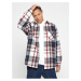 Koton Plaid Lumberjack Shirt Classic Collar Pocket Detailed Long Sleeve