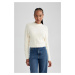 DEFACTO Regular Fit Half Turtleneck Knitwear Sweater