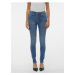 Modré dámske skinny fit rifle Vero Moda Flash