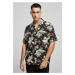 Viscose Shirt AOP Resort Blacktropical