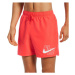 Pánske plavky NIKE SWIM Logo Lap 5 inch-631- Bright Crimson