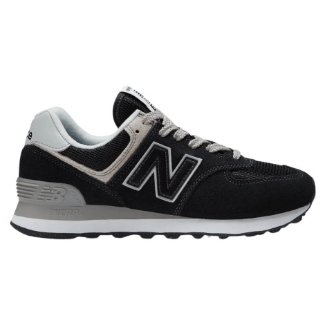 New Balance Womens 574 Black Tenisky