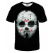 Aloha From Deer Friday The 13. T-Shirt TSH AFD384 Black