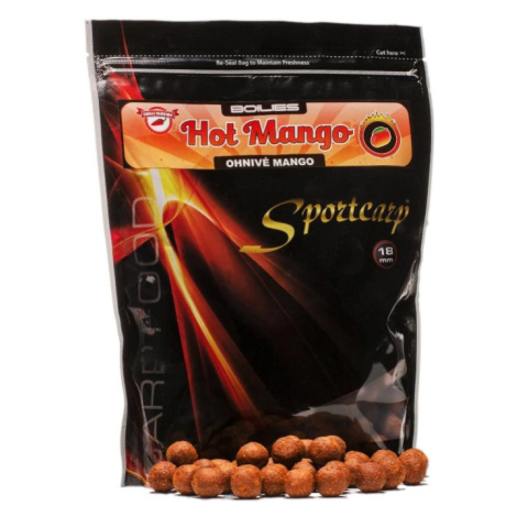 Sportcarp boilies hot mango - 800 g 18 mm