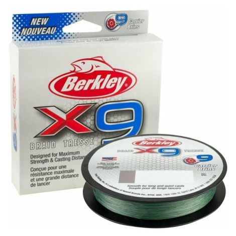 Berkley x9 Braid Low Vis Green 0,17 mm 17,0 kg 150 m