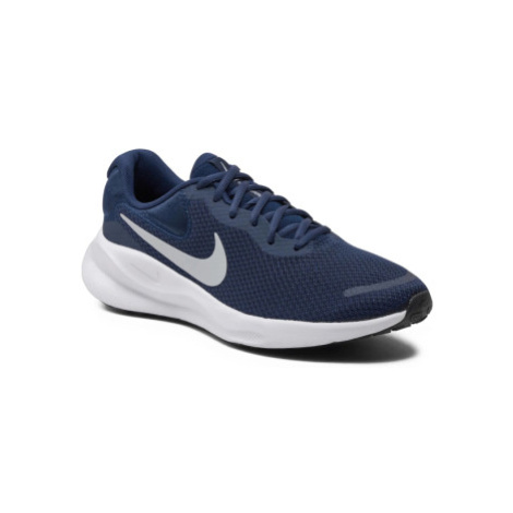 Dievčenská športová obuv (tréningová) NIKE Revolution 7 midnight navy black white pure platinum