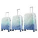 Semiline Unisex's ABS Suitcase Set T5648-0 Mint/Blue