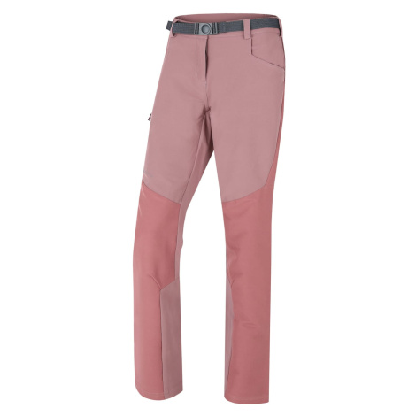 Women's outdoor pants HUSKY Keiry L dark. burgundy