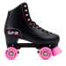 SFR Figure Adults Quad Skates - Black / Pink - UK:6A EU:39.5 US:M7L8