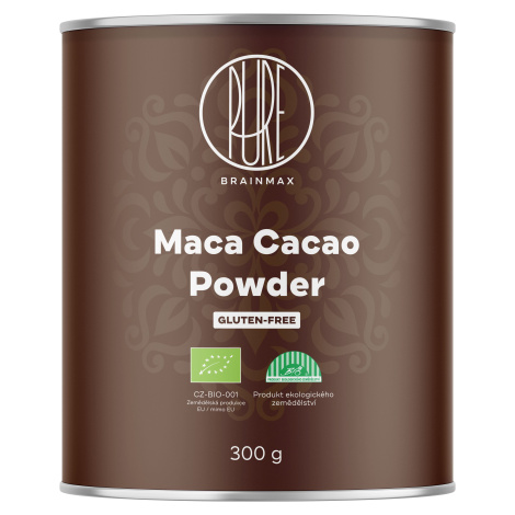 BrainMax Pure Maca Cacao, Kakao s Macou BIO, 300 g