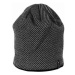 Finmark Zimná čiapka Zimná pletená čiapka, tmavo sivá, veľkosť