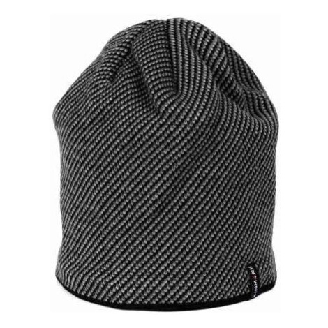 Finmark Zimná čiapka Zimná pletená čiapka, tmavo sivá, veľkosť