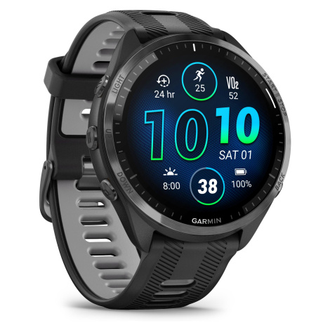 Inteligentné športové hodinky s GPS a kardiom Forerunner 965 čierno-sivé Garmin