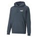 Puma ESS+2 COL SMALL LOGO HOODIE FL Pánska mikina, modrá, veľkosť