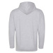 Just Hoods Pánska mikina na zips JH050 Ash -Heather