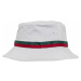 Klobúk Urban Classics Stripe Bucket Hat biely