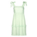 LASCANA Letné šaty  zelená / pastelovo zelená