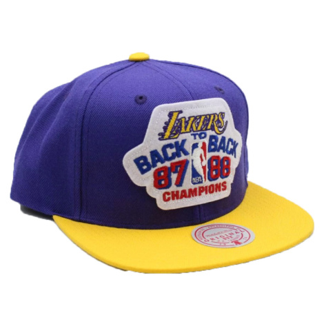 Mitchell & Ness NBA Los Angeles Lakers B2B Snapback HWC - Unisex - Šiltovka Mitchell & Ness - Fi