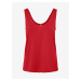 Topy a tričká pre ženy Pieces - červená