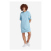 Šaty adidas Originals Adicolor Neuclassics Tee Dress IB7308-blue, mini, oversize